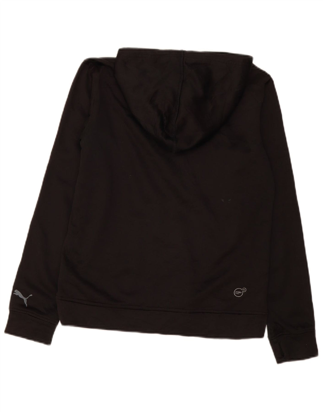 Puma Pull à capuche graphique pour garçon 12-13 ans Grand Noir Polyester