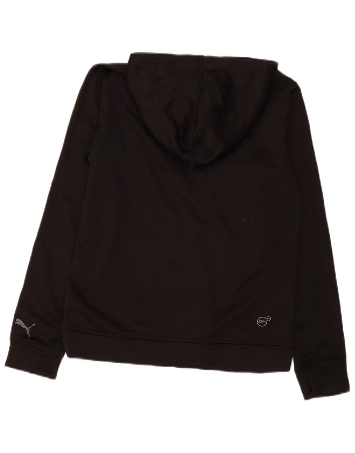 Puma Pull à capuche graphique pour garçon 12-13 ans Grand Noir Polyester