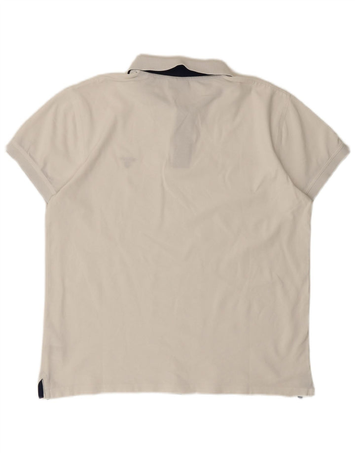 Gant Polo Homme XL Blanc Coton