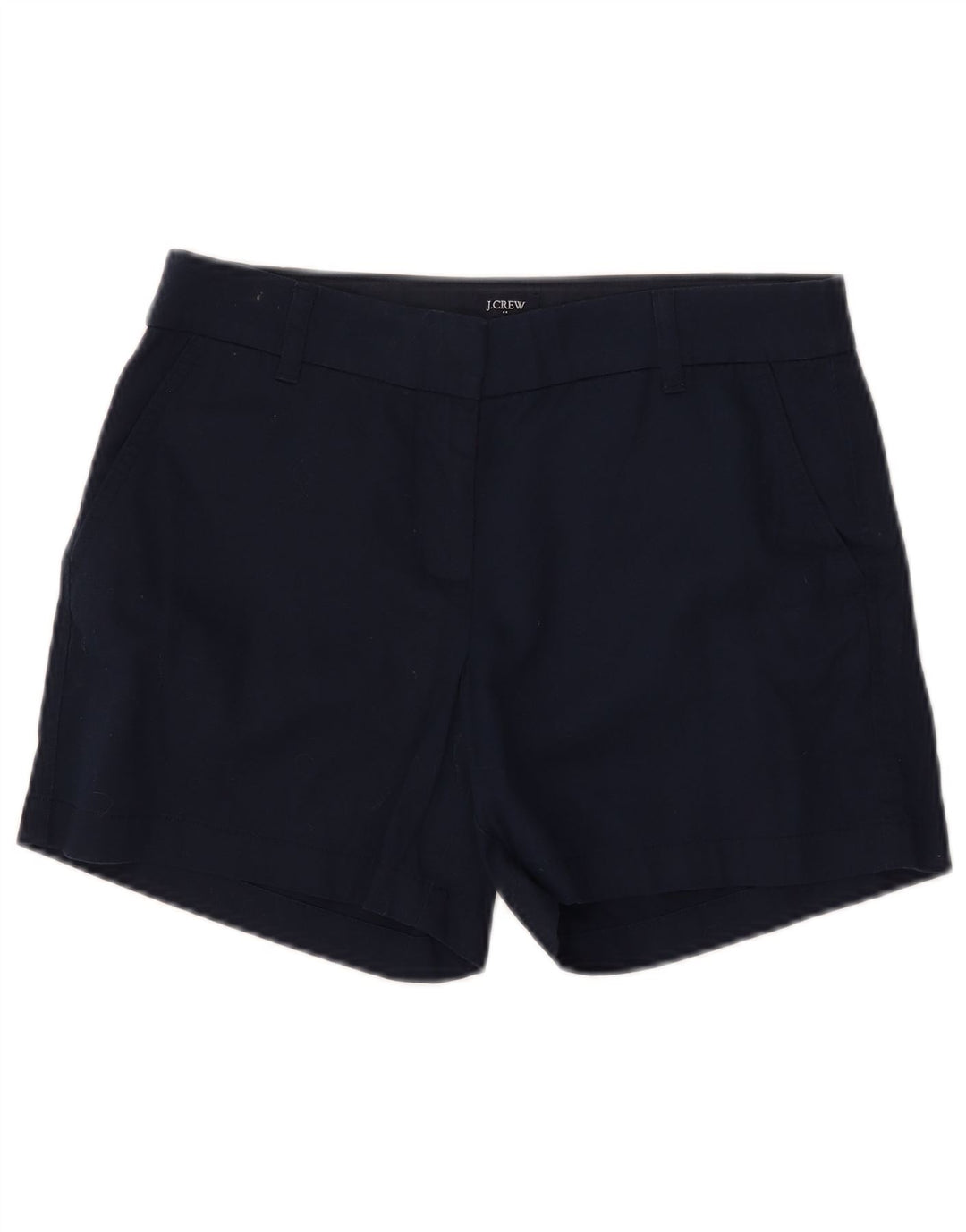 J. Crew Short Chino Femme US 6 Medium W30 Bleu Marine Coton