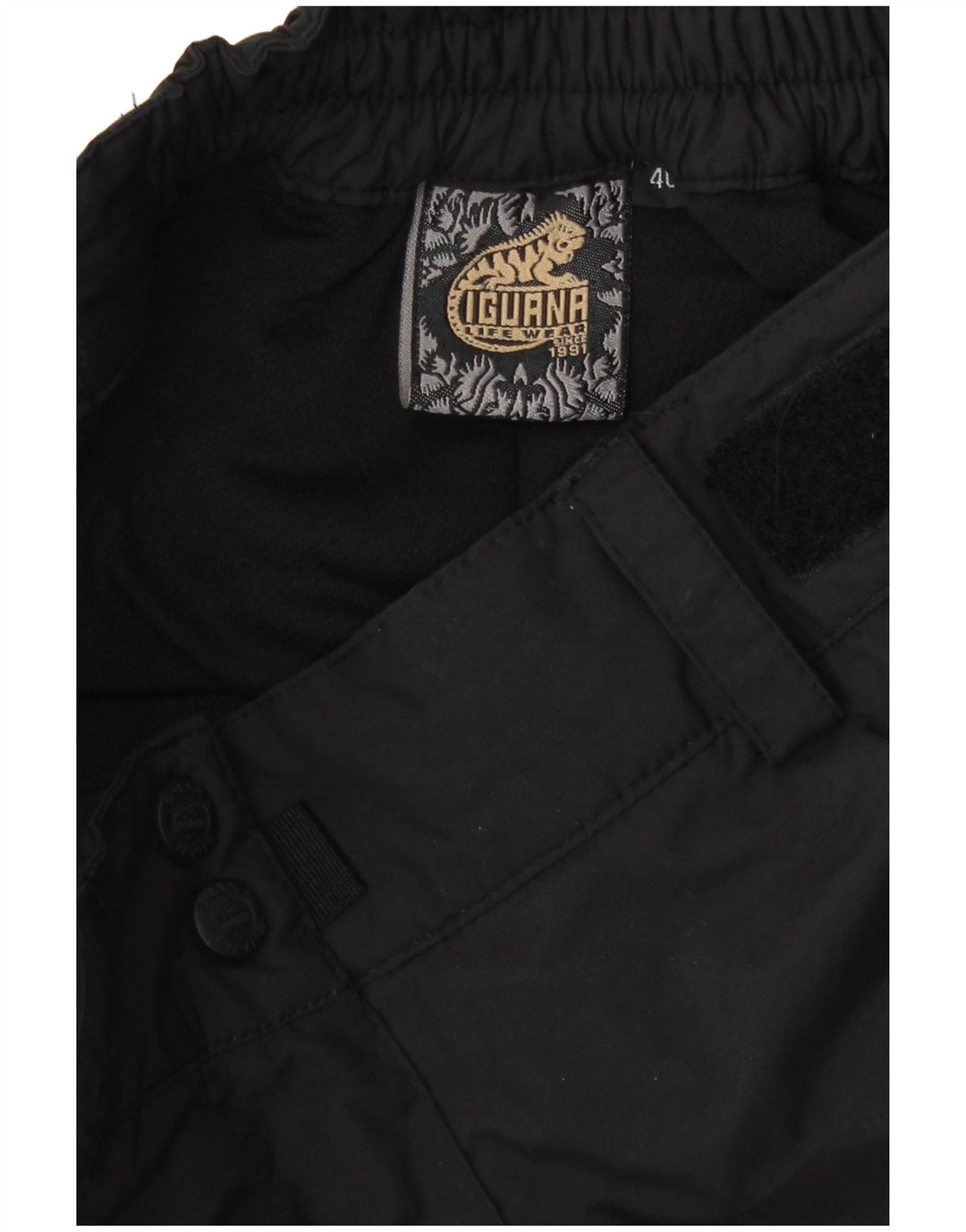 Iguana Pantalon de ski femme EU 40 Medium Noir Polyamide