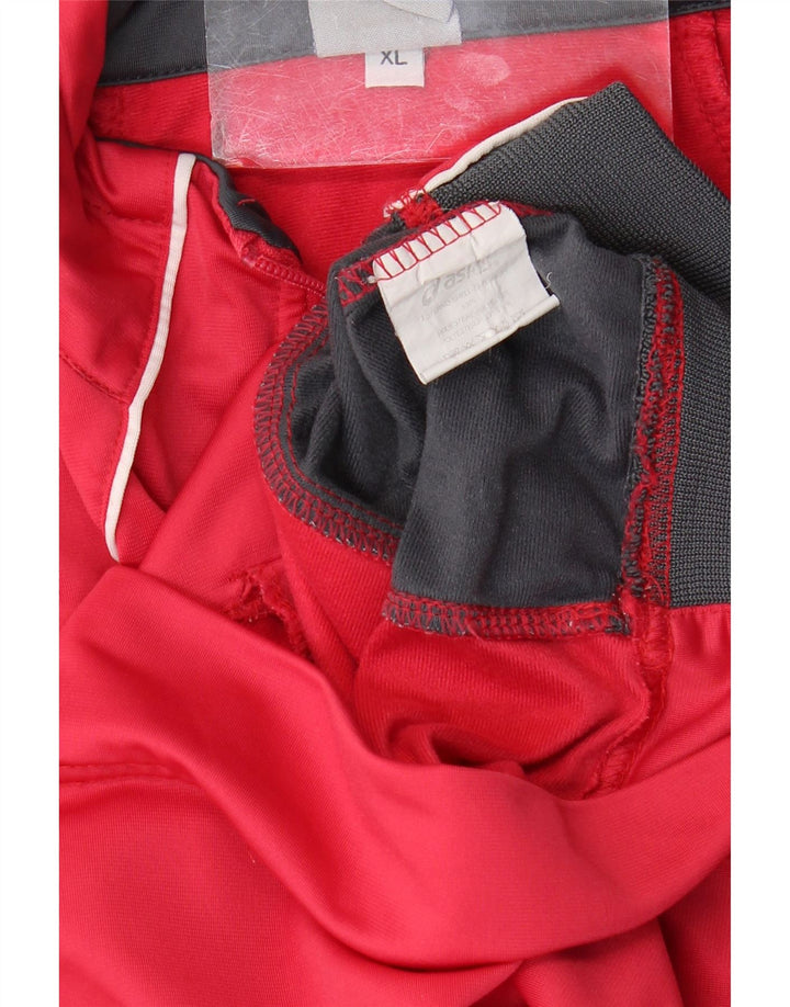 Asics Veste de survêtement pour femme UK 18 XL Rose Colorblock Polyester