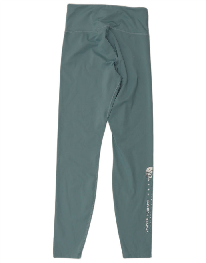 The North Face Leggings graphiques pour femmes UK 12 bleu moyen polyester