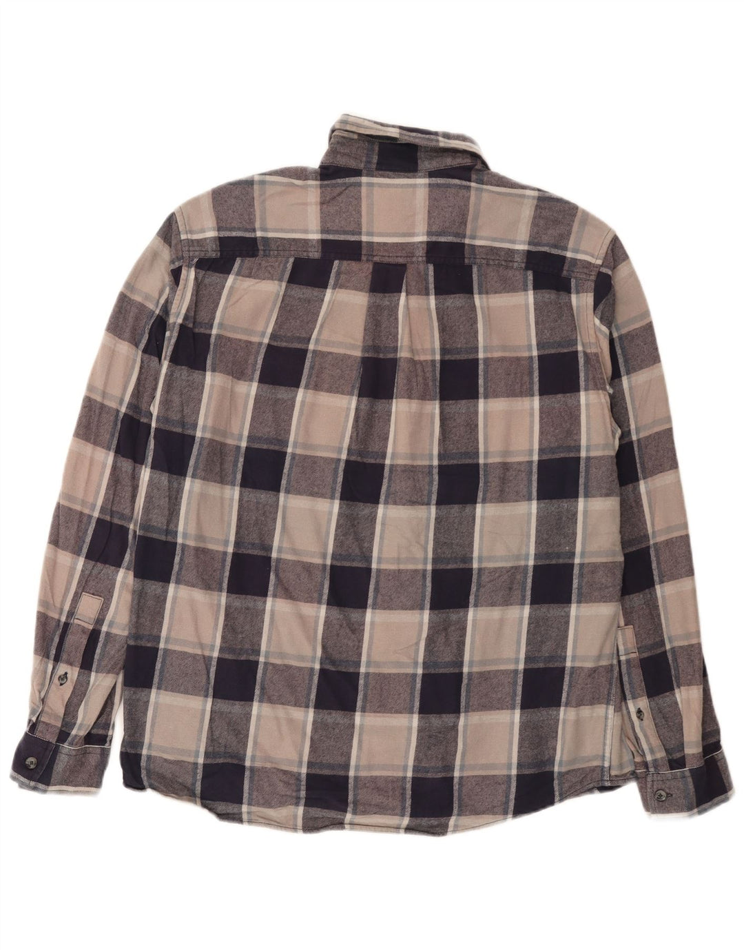 Eddie Bauer Chemise en flanelle pour homme en coton à carreaux multicolores