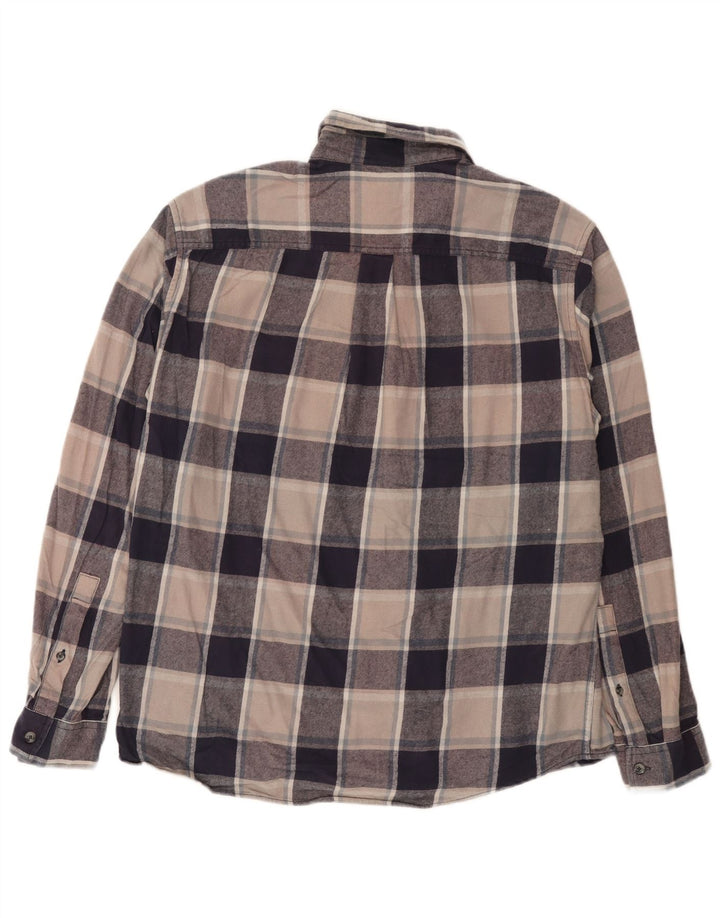 Eddie Bauer Chemise en flanelle pour homme en coton à carreaux multicolores