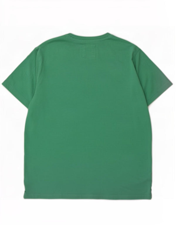 Crew Clothing T-Shirt Homme Top XL Vert Coton
