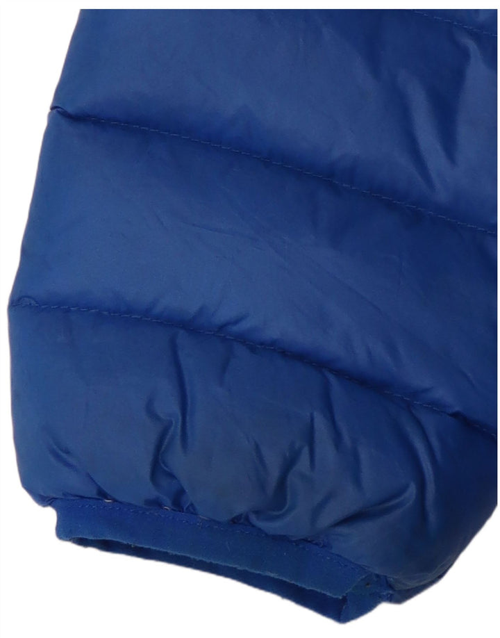 GUESS Veste matelassée à capuche pour garçons 15-16 ans Bleu Polyamide