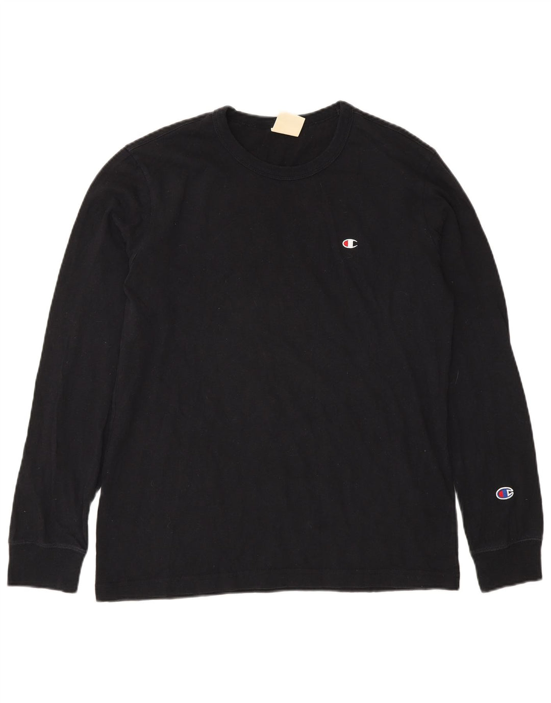 Champion Haut à manches longues pour homme en coton noir XS