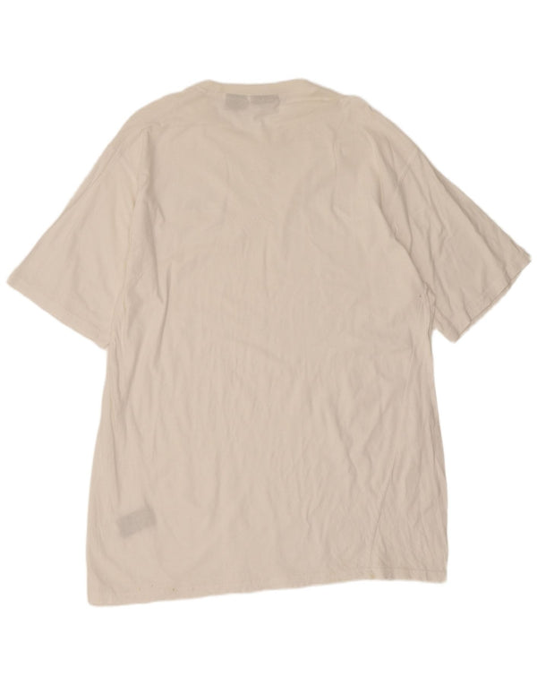 Adidas T-Shirt Homme Top 2XL Coton Blanc