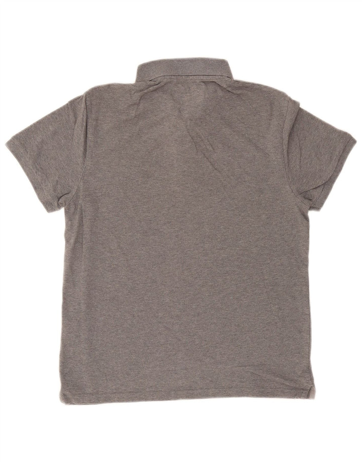 Lyle & Scott Polo Homme Gris Moyen Moucheté Coton