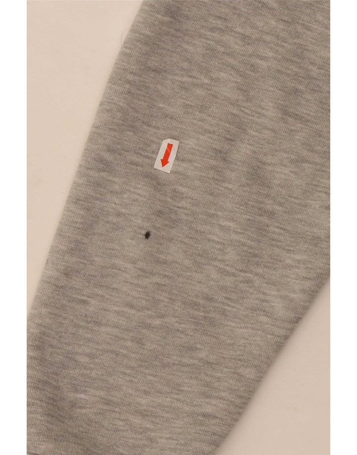 Hackett Sweat-shirt à col zippé pour homme, coupe classique, grand gris moucheté