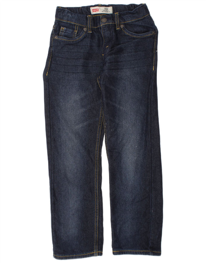 Levi's Garçon 511 Jean Slim 6-7 ans W24 L22 Bleu Coton