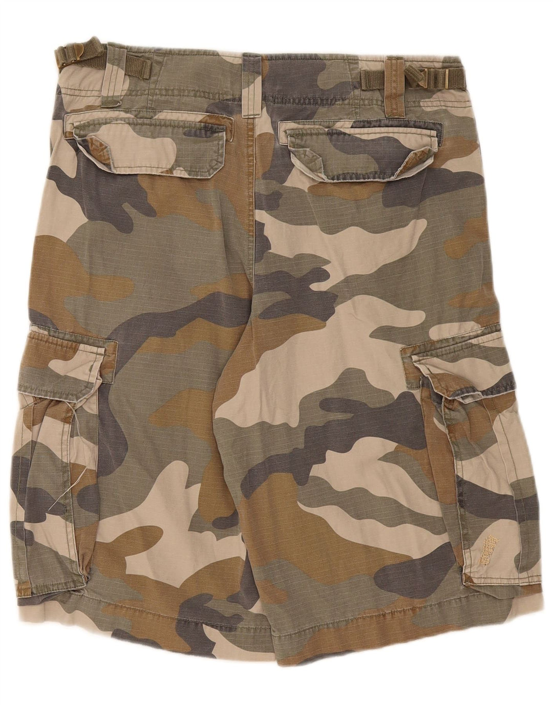 LEE Short Cargo Homme W32 Kaki Moyen Camouflage Coton