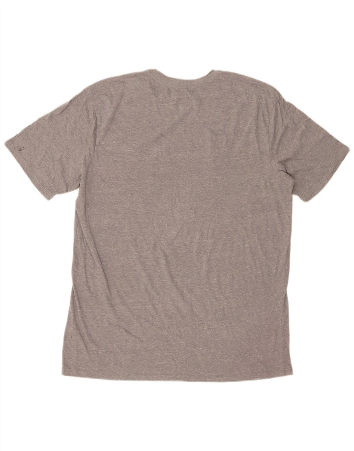 PUMA T-shirt graphique pour hommes, grand, gris moucheté