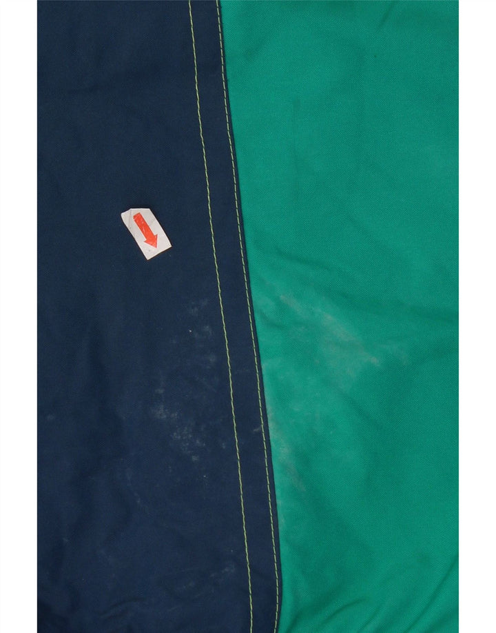 Colmar Veste de ski à capuche pour homme IT 52 Large Vert Colourblock