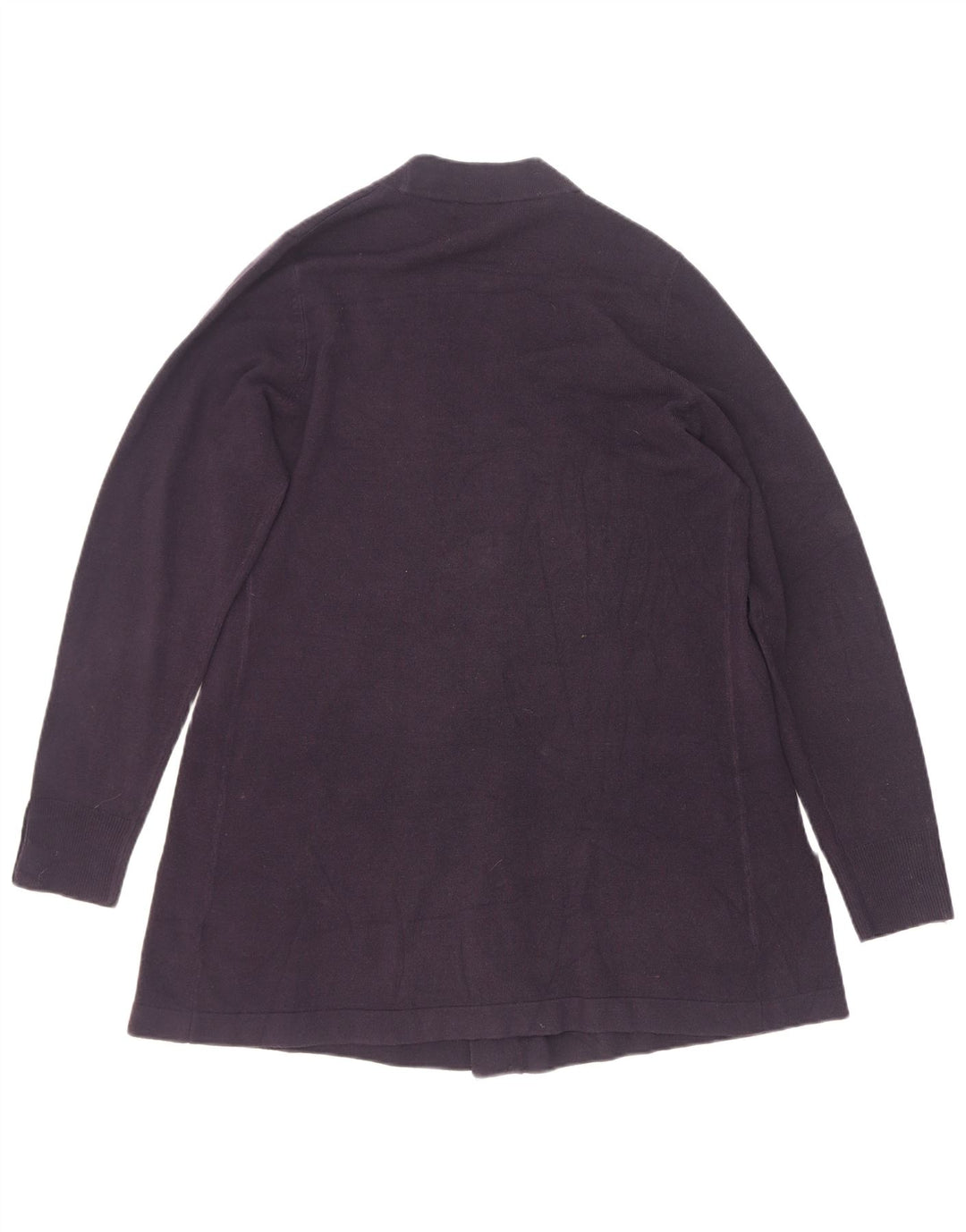 Marks & Spencer Pull cardigan long pour femme UK 12 Bleu marine moyen