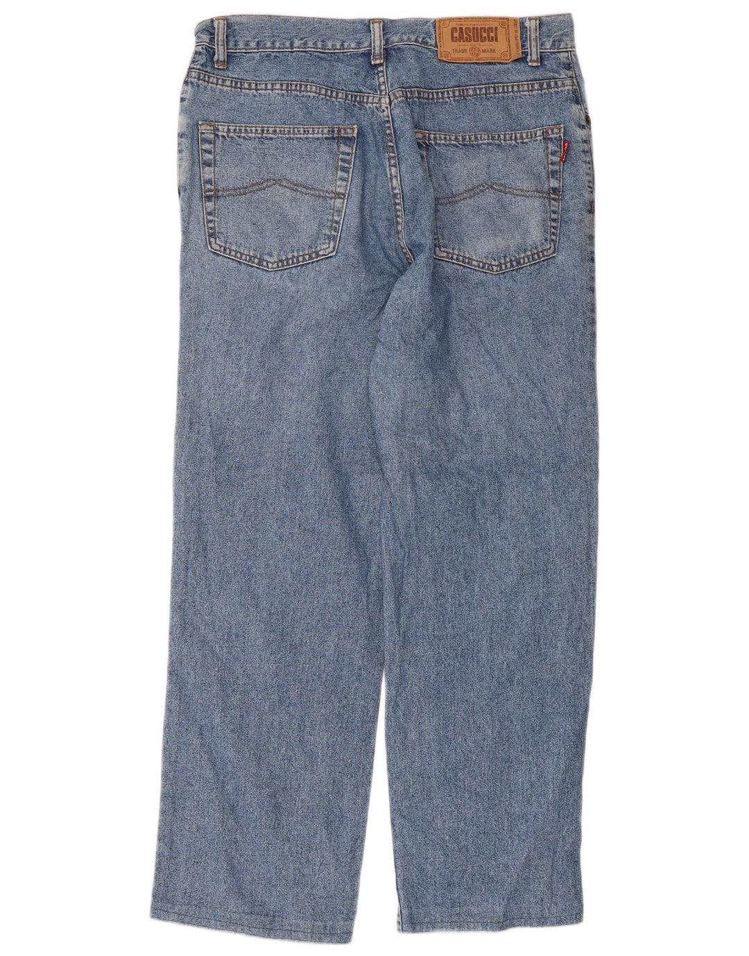 Casucci Jean droit homme W32 L28 bleu coton