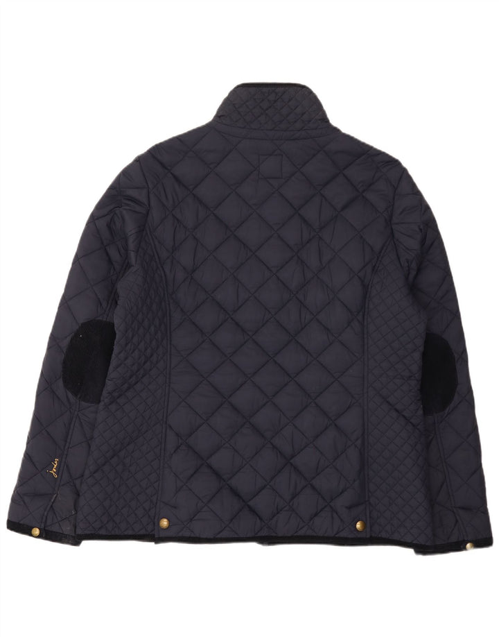 Joules Veste matelassée pour femme UK 18 XL Bleu marine Polyamide