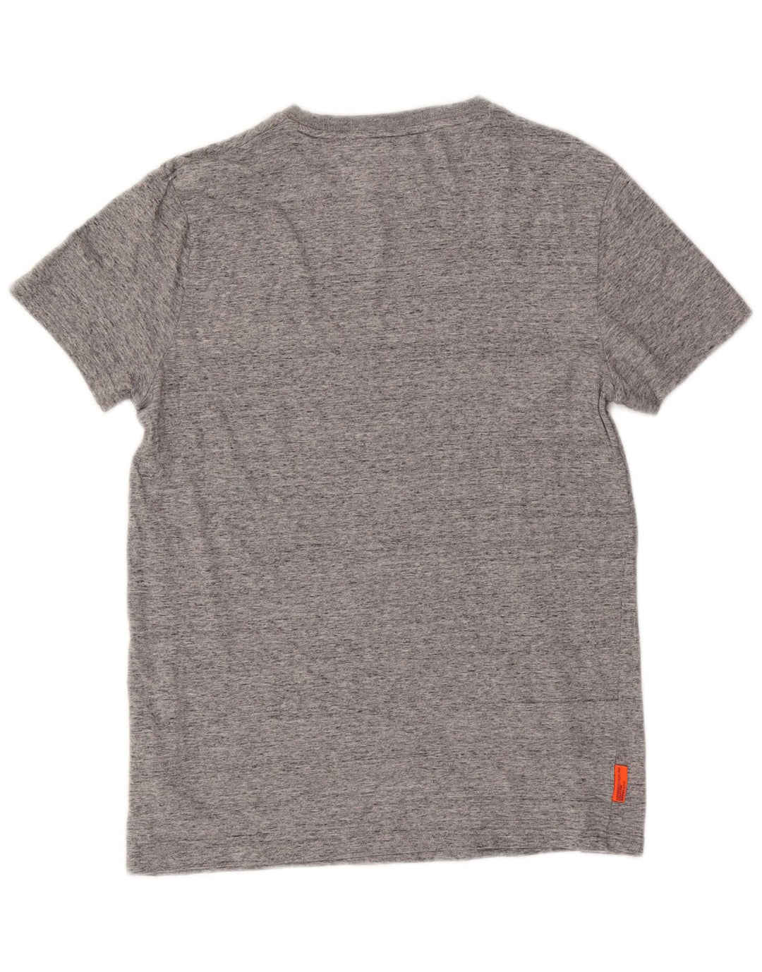 Superdry T-Shirt Homme Gris Moyen Moucheté Coton