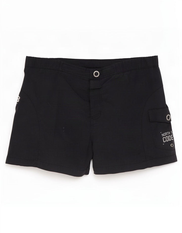 North Sails Short de bain graphique pour hommes en nylon bleu marine grand