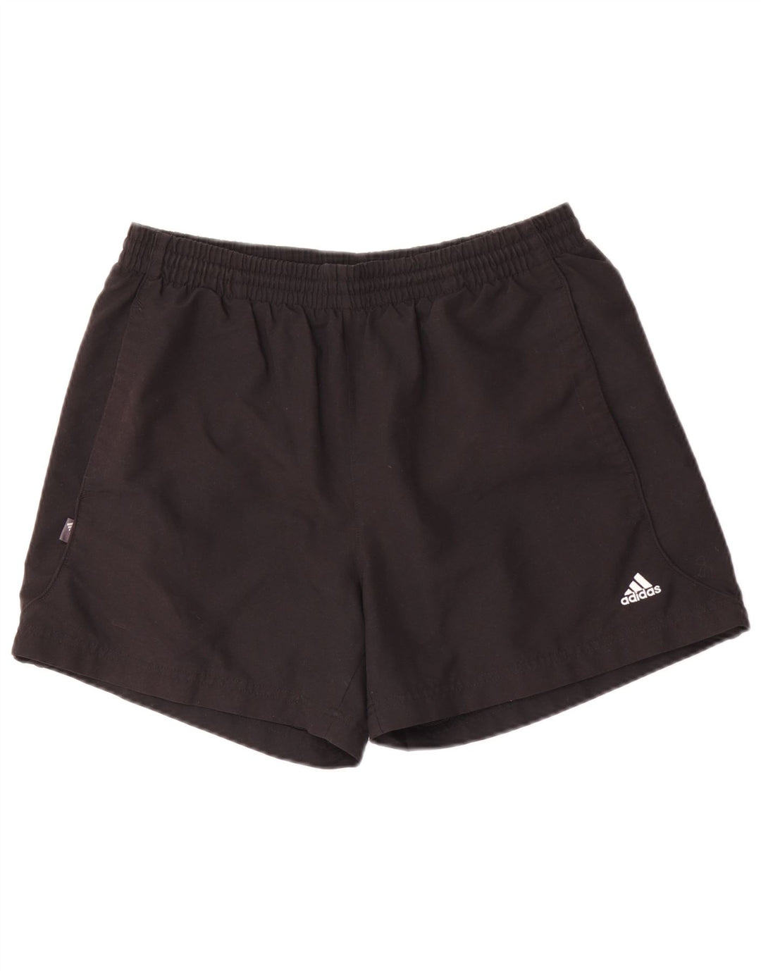 Adidas Short de sport pour homme en polyester noir moyen