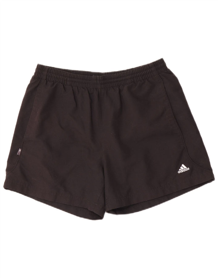 Adidas Short de sport pour homme en polyester noir moyen