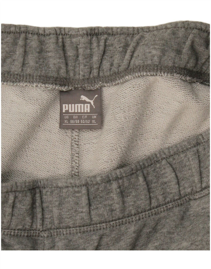 Puma Short de Sport XL Homme Gris Moucheté