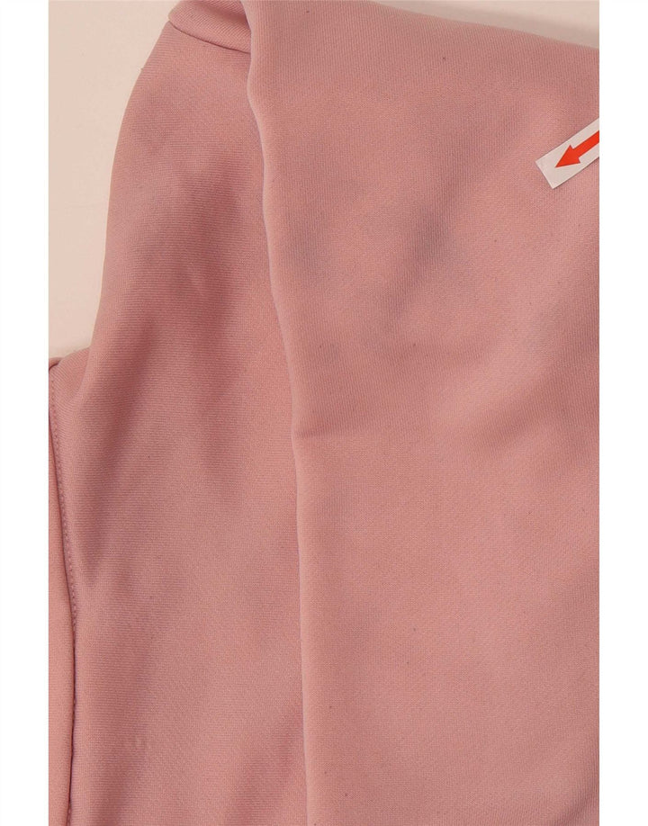 Fila Veste de survêtement graphique pour femme UK 14 Rose moyen Colourblock