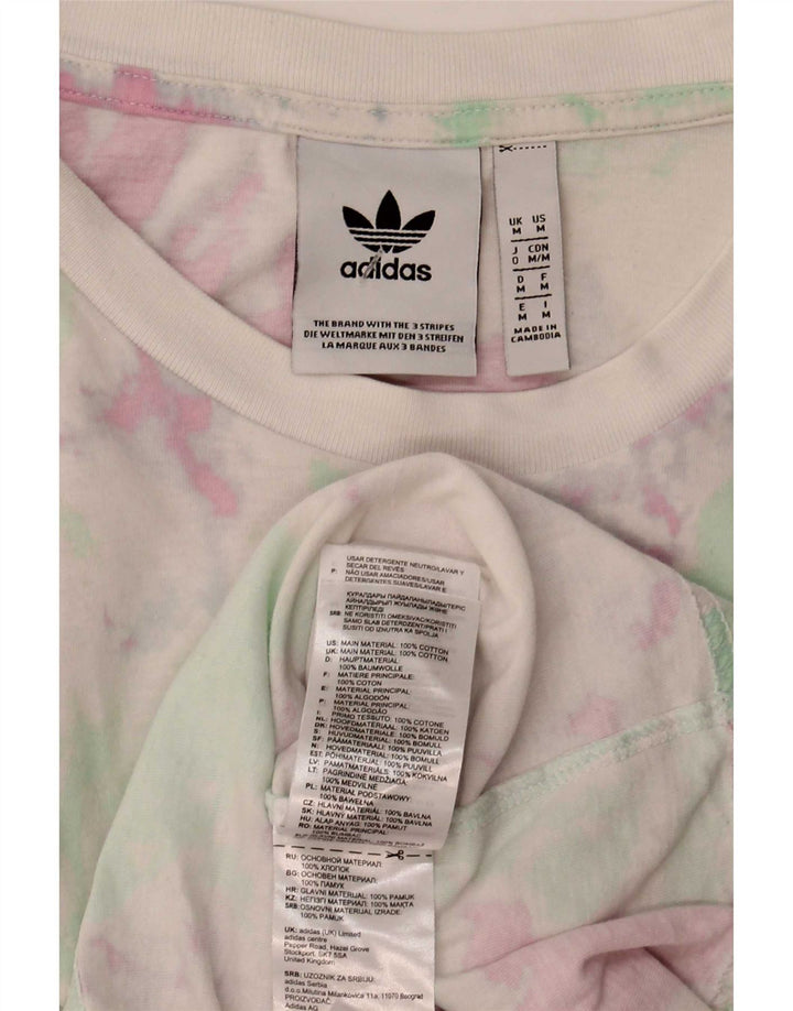 Adidas T-Shirt Homme Top Medium Multicolore Tie Dye Coton