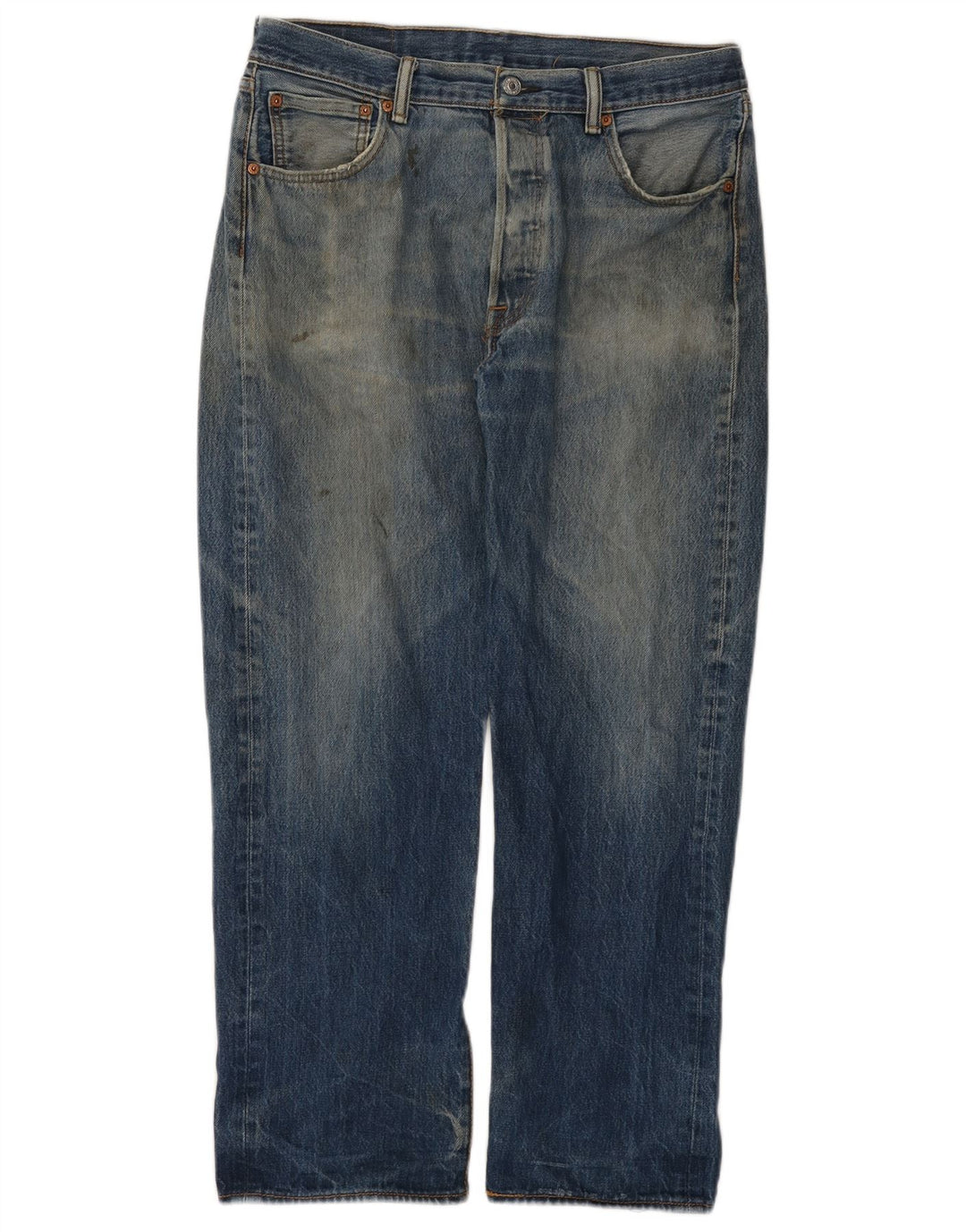 Levi's Jean Droit 501 Homme Bleu W36 L29 Coton