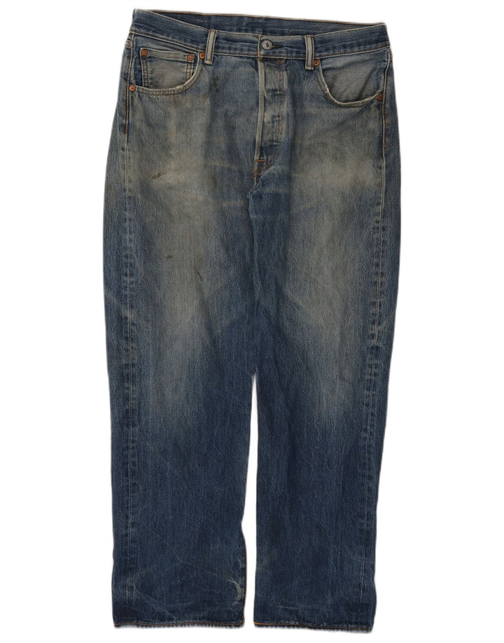 Levi's Jean Droit 501 Homme Bleu W36 L29 Coton