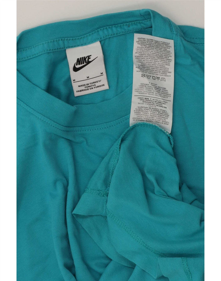 Nike T-Shirt Homme Bleu Moyen Coton