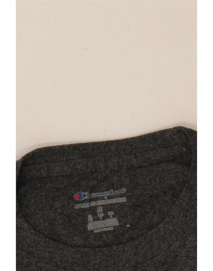 Champion T-Shirt Graphique Homme Gris Moyen
