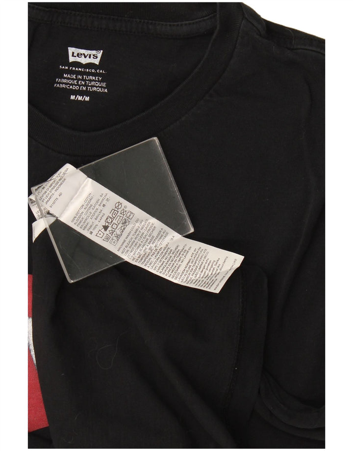 Levi's Tee-Shirt Graphic Homme Noir Moyen Coton