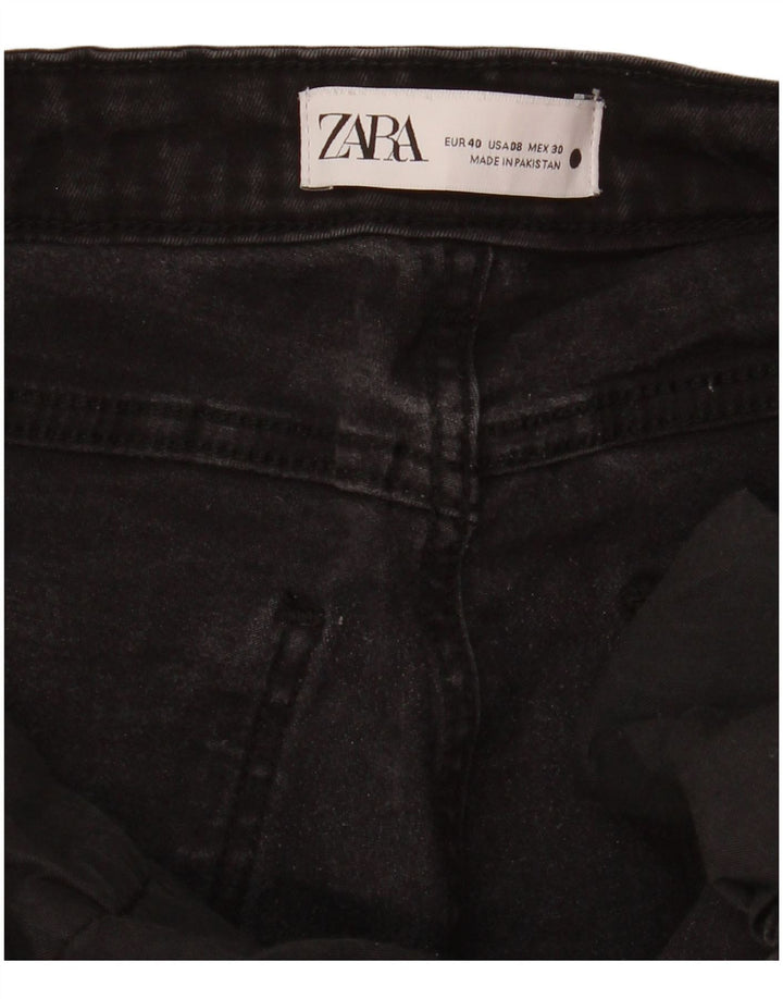 Zara Jean Slim Femme EU 40 Moyen W30 L25 Noir