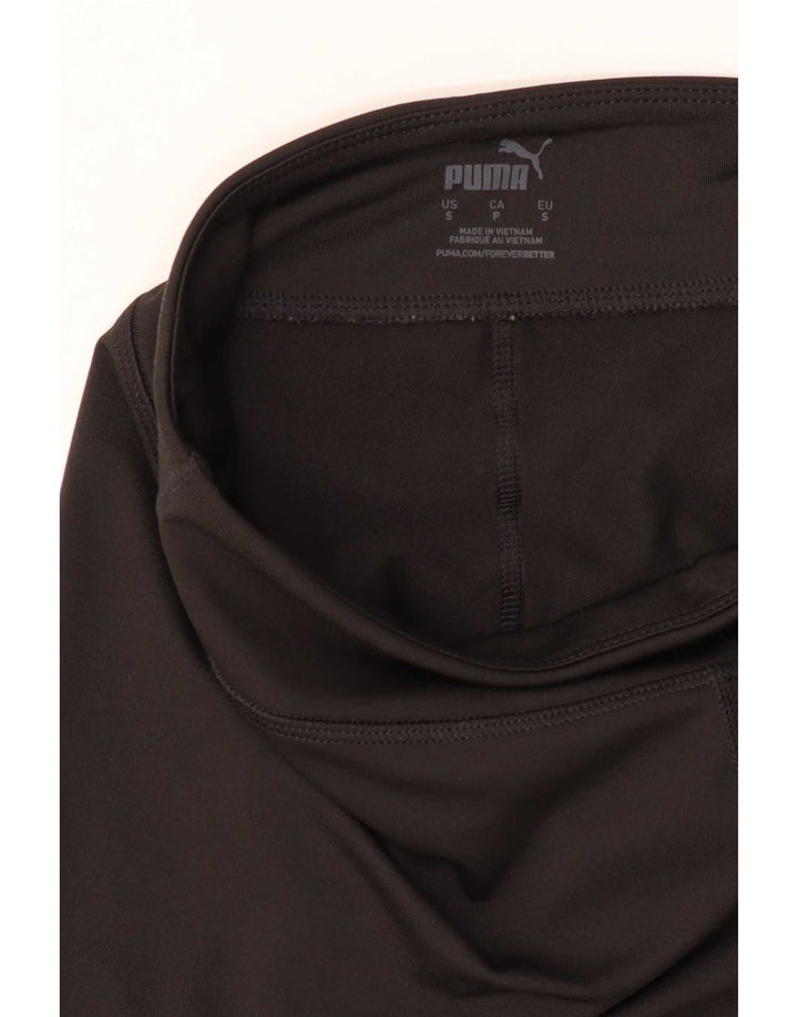 Puma Legging graphique pour femme UK 10 Small Noir Colourblock