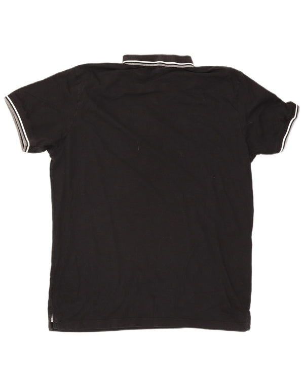 Jack & Jones Polo Homme 2XL Noir Rayé Coton