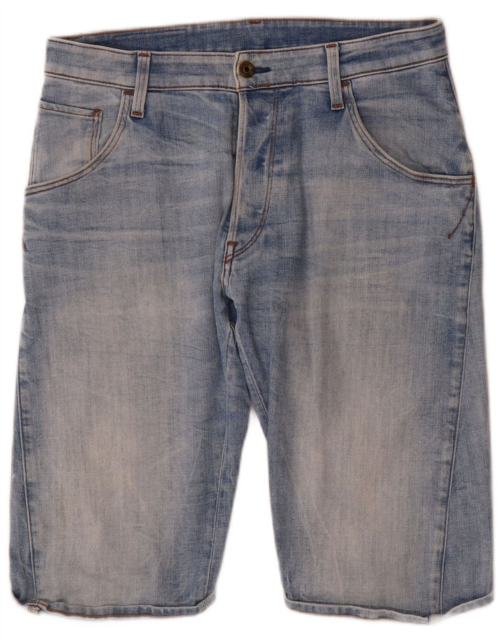 G-Star Short en jean W31 bleu moyen en coton pour homme