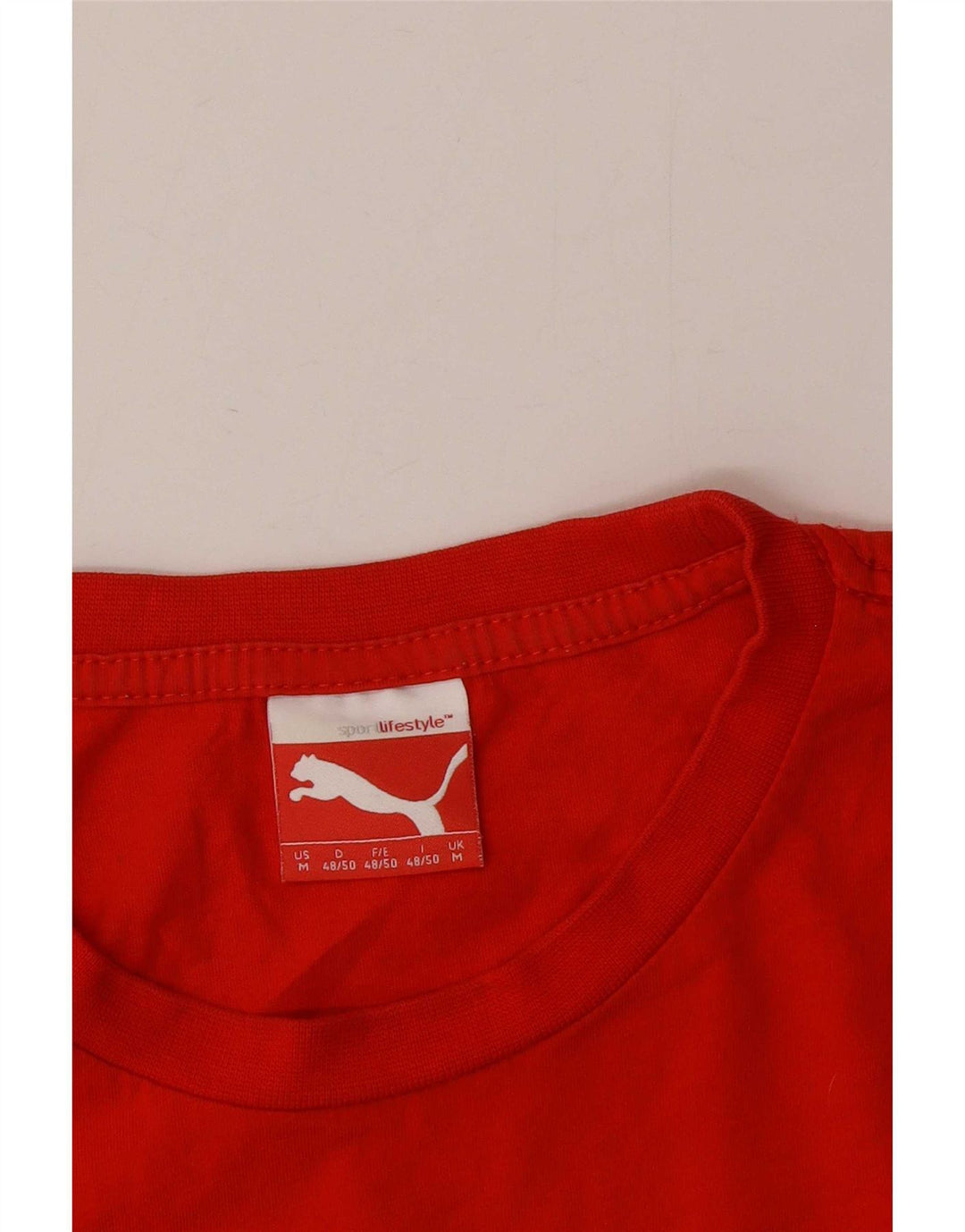 Puma T-Shirt Homme Rouge Moyen