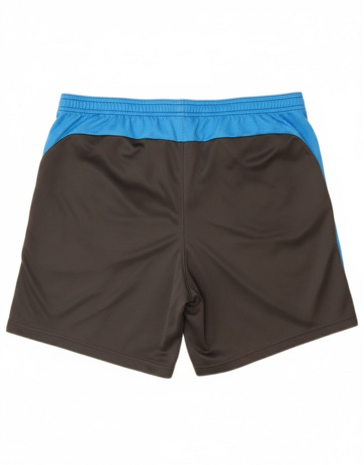 Nike Short de sport Dri Fit pour homme en polyester color block Noir Taille L