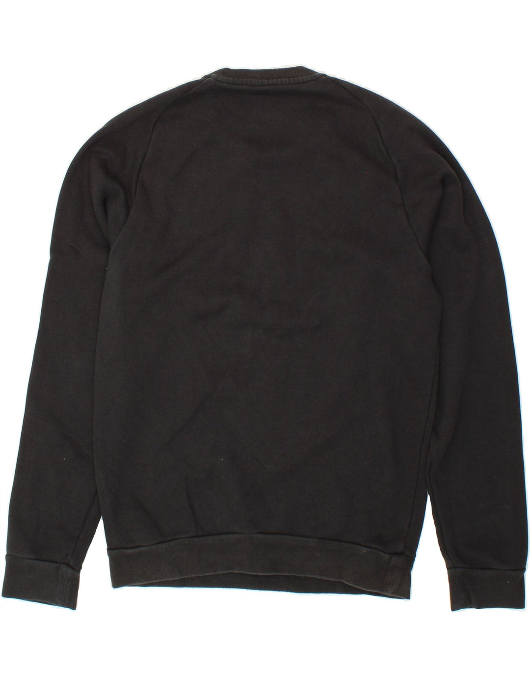 ADIDAS Mens Sweatshirt Jumper Small Black Vintage Adidas and Second-Hand Adidas from Messina Hembry 