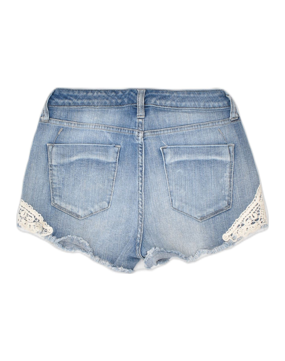 MOSSIMO Womens Denim Hot Pants W26 Small Blue Cotton Classic | Vintage | Thrift | Second-Hand | Used Clothing | Messina Hembry 