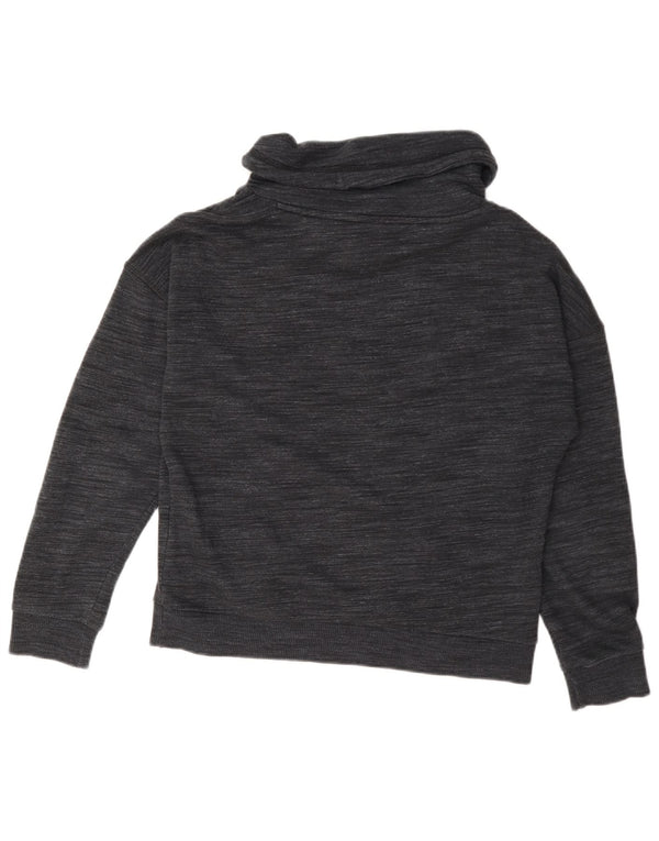 Reebok Sweat-shirt surdimensionné pour femme UK 4/6 XS Gris chiné en coton