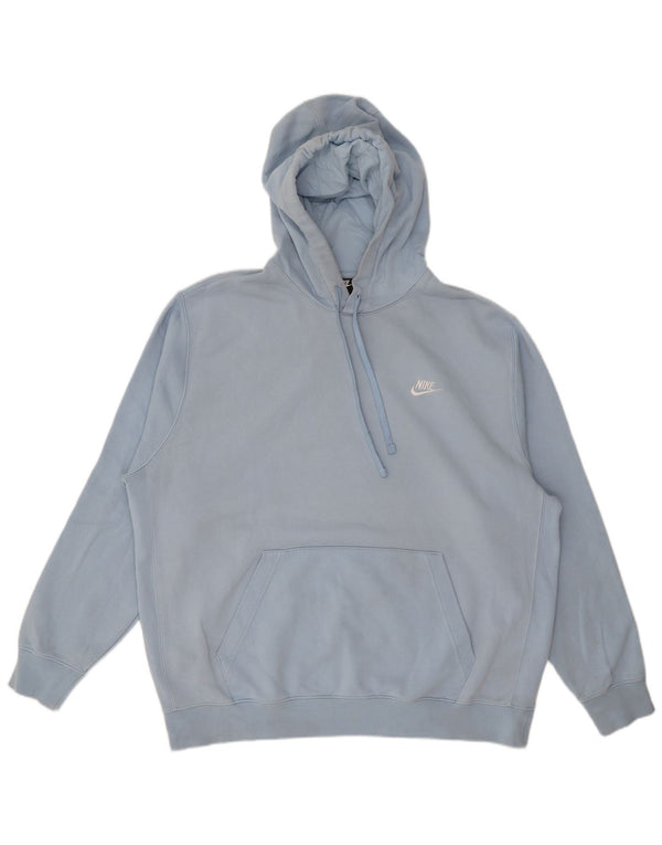 NIKE Pull à capuche pour homme XL Bleu Coton