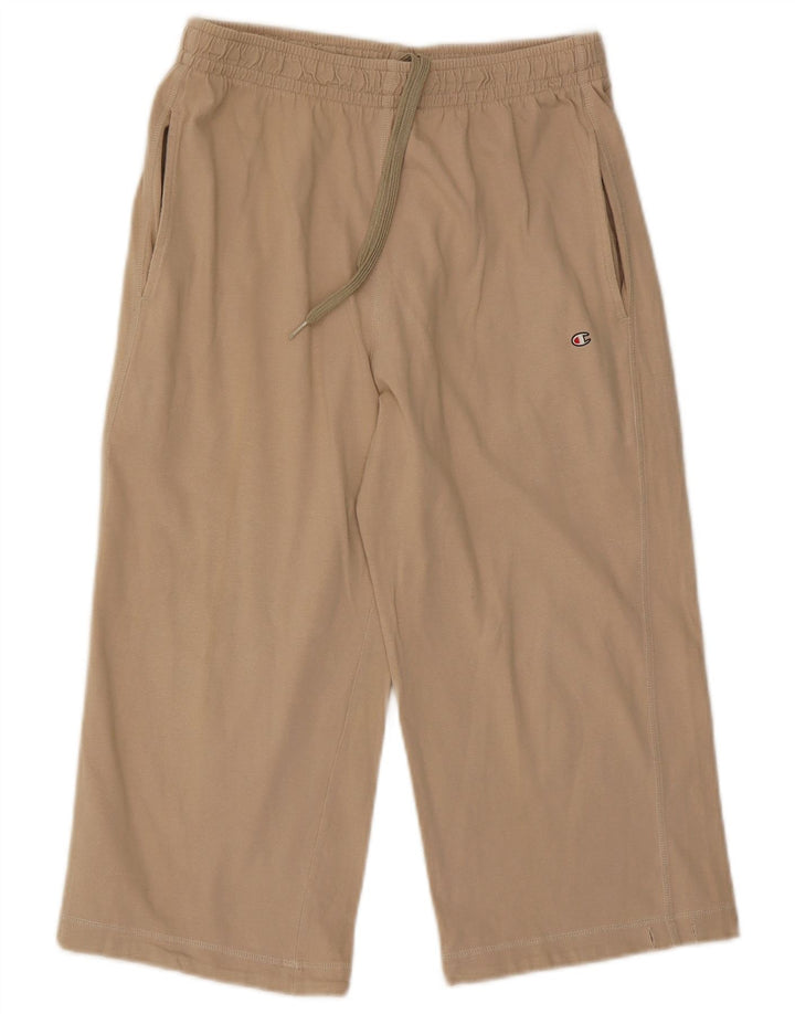 Champion Pantalon De Survêtement Femme UK 12 Coton Beige Moyen
