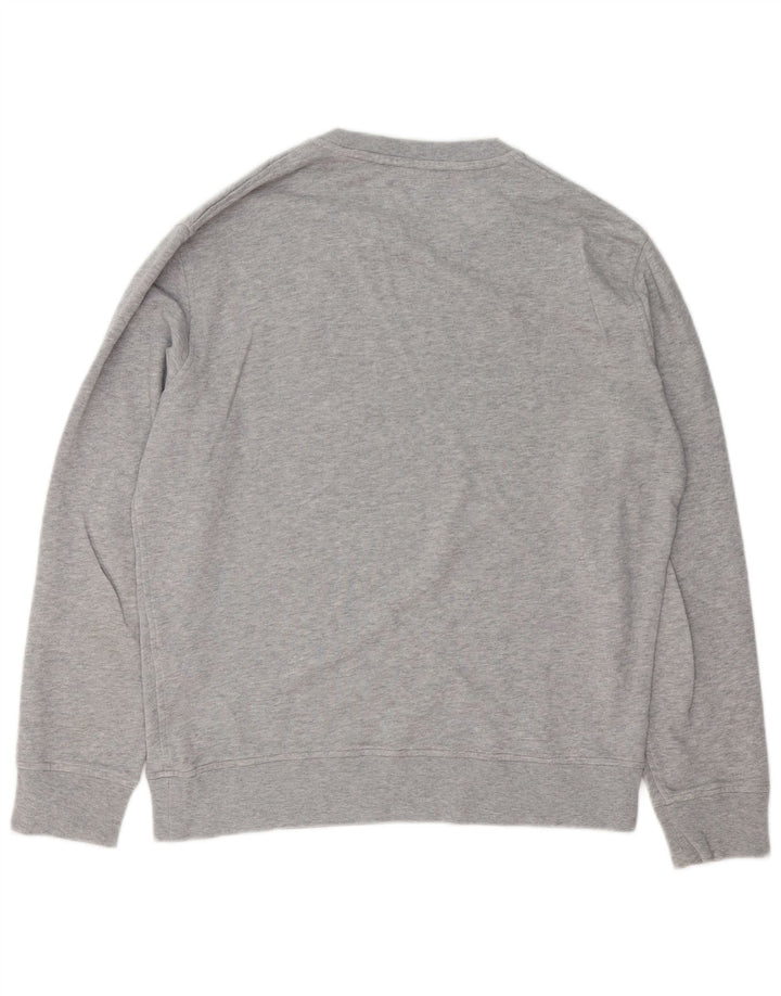 LEVI'S Sweat-shirt coupe ample pour homme, petit, gris, coton