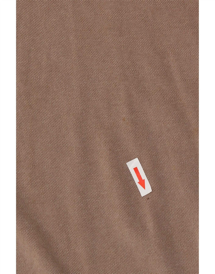 Fred Perry Polo Slim Fit Homme Marron Moyen Coton