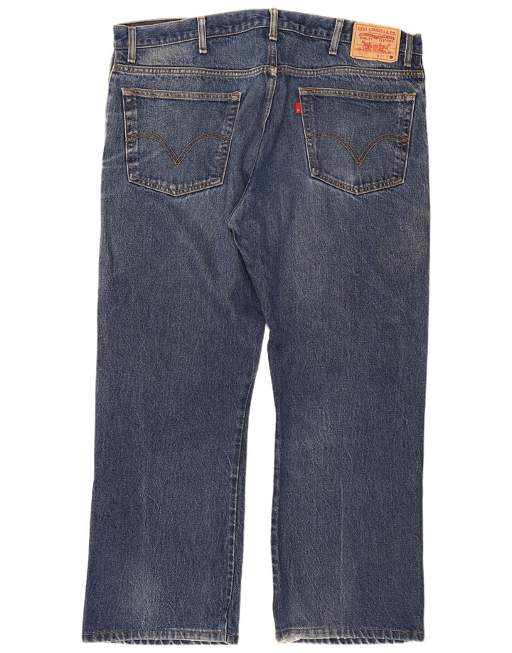 Levi's Jean 517 Bootcut Homme Bleu W42 L32 Coton