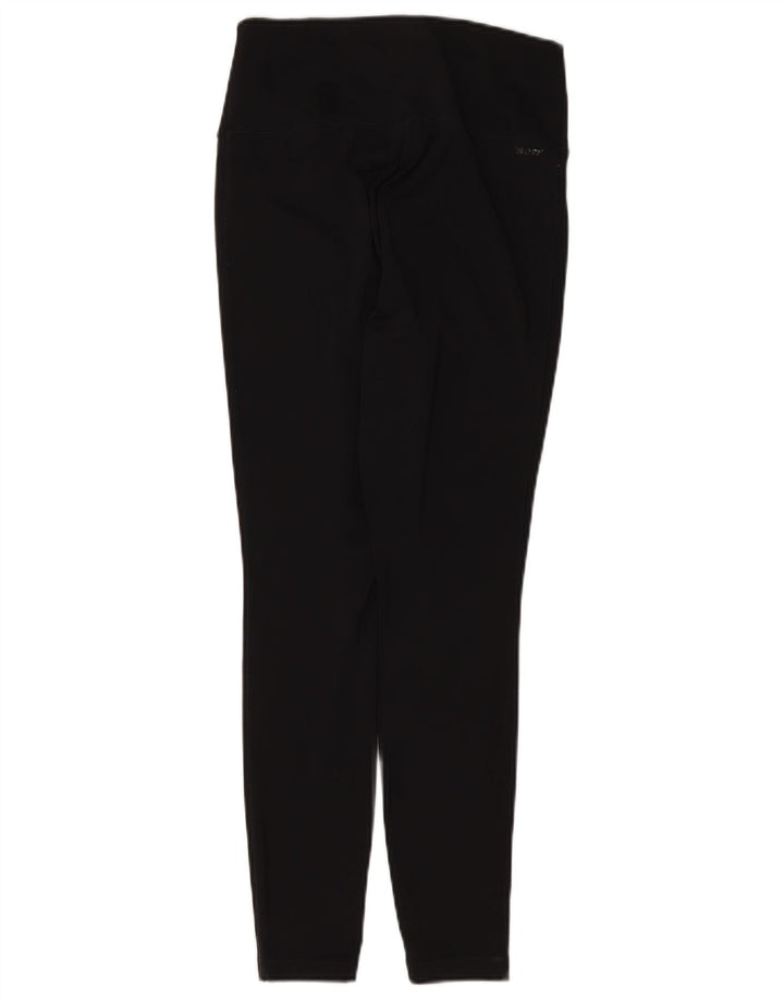 New Balance Leggings Femme UK 14 Polyester Noir Moyen