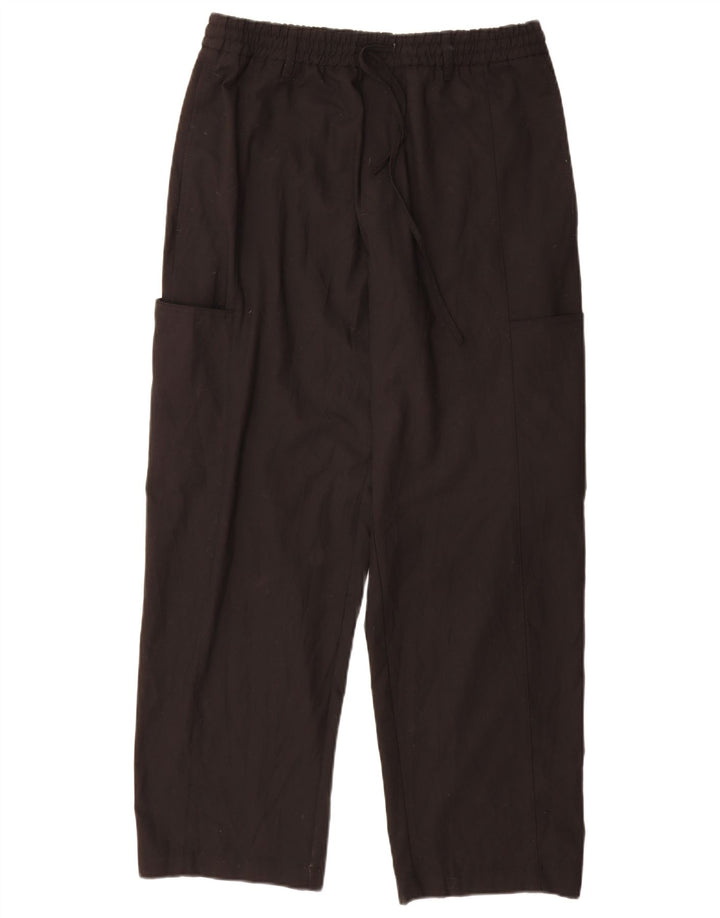 Zara Pantalon De Survêtement Cargo Homme Noir Moyen Polyester